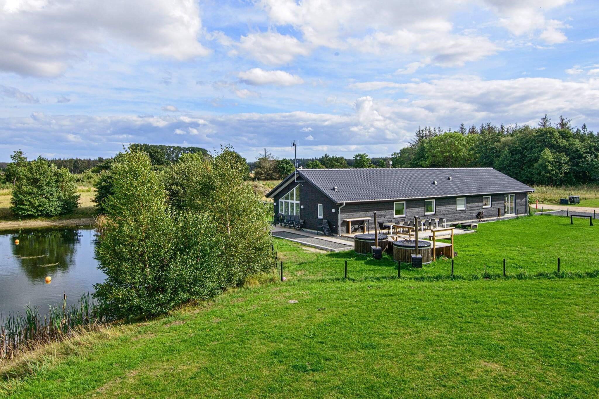 Ferienhaus in Glesborg für 14 Personen